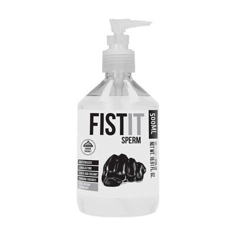LUBRIFICANTE À BASE DE ÁGUA COM ASPECTO DE ESPERMA 17 FL OZ 500 ML FIST IT