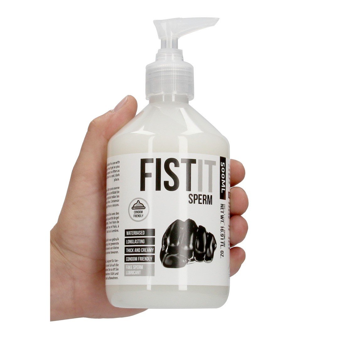 LUBRIFICANTE À BASE DE ÁGUA COM ASPECTO DE ESPERMA 17 FL OZ 500 ML FIST IT - Image 6