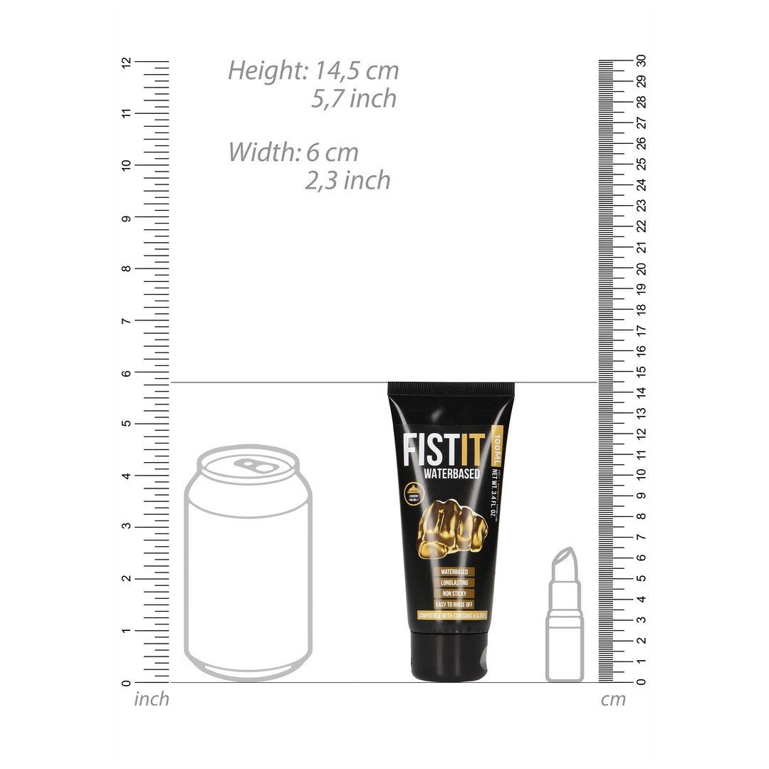 LUBRIFICANTE À BASE DE ÁGUA 3.4 FL OZ 100 ML FIST IT - Image 5