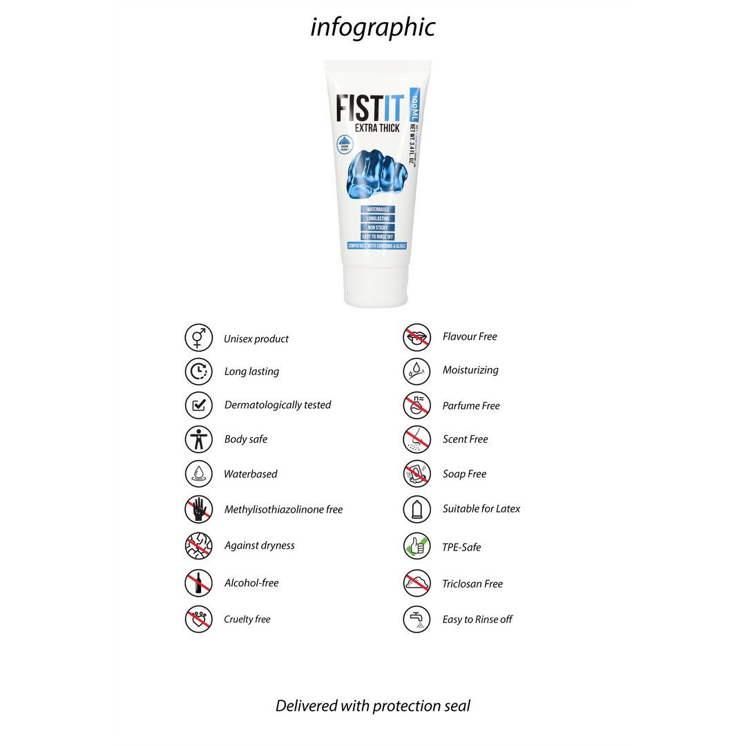 LUBRIFICANTE PARA FISTING EXTRA THICK 3.4 FL OZ 100 ML FIST IT - Image 3