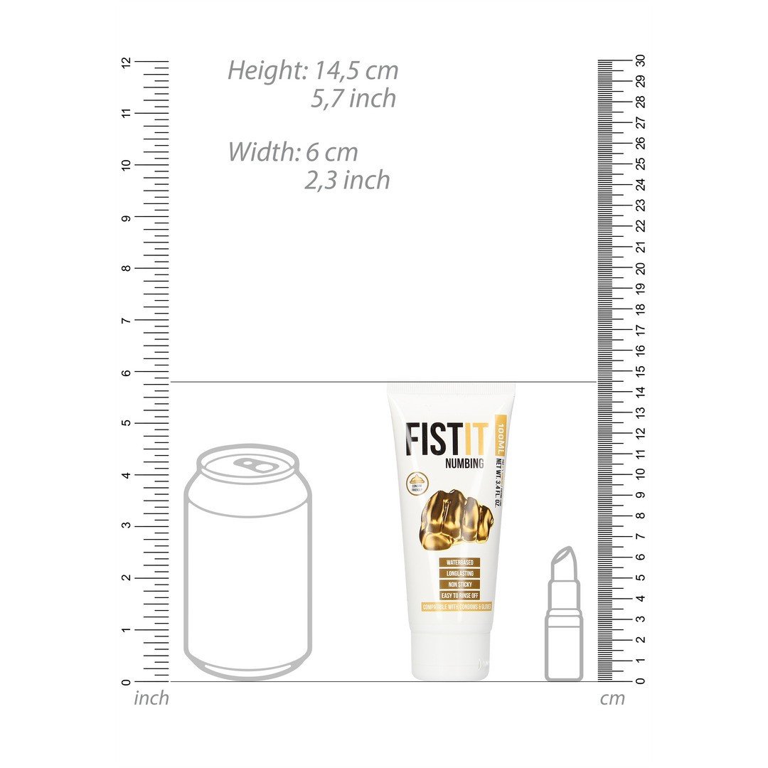 LUBRIFICANTE PARA FISTING NUMBING 3.4 FL OZ 100 ML FIST IT - Image 5