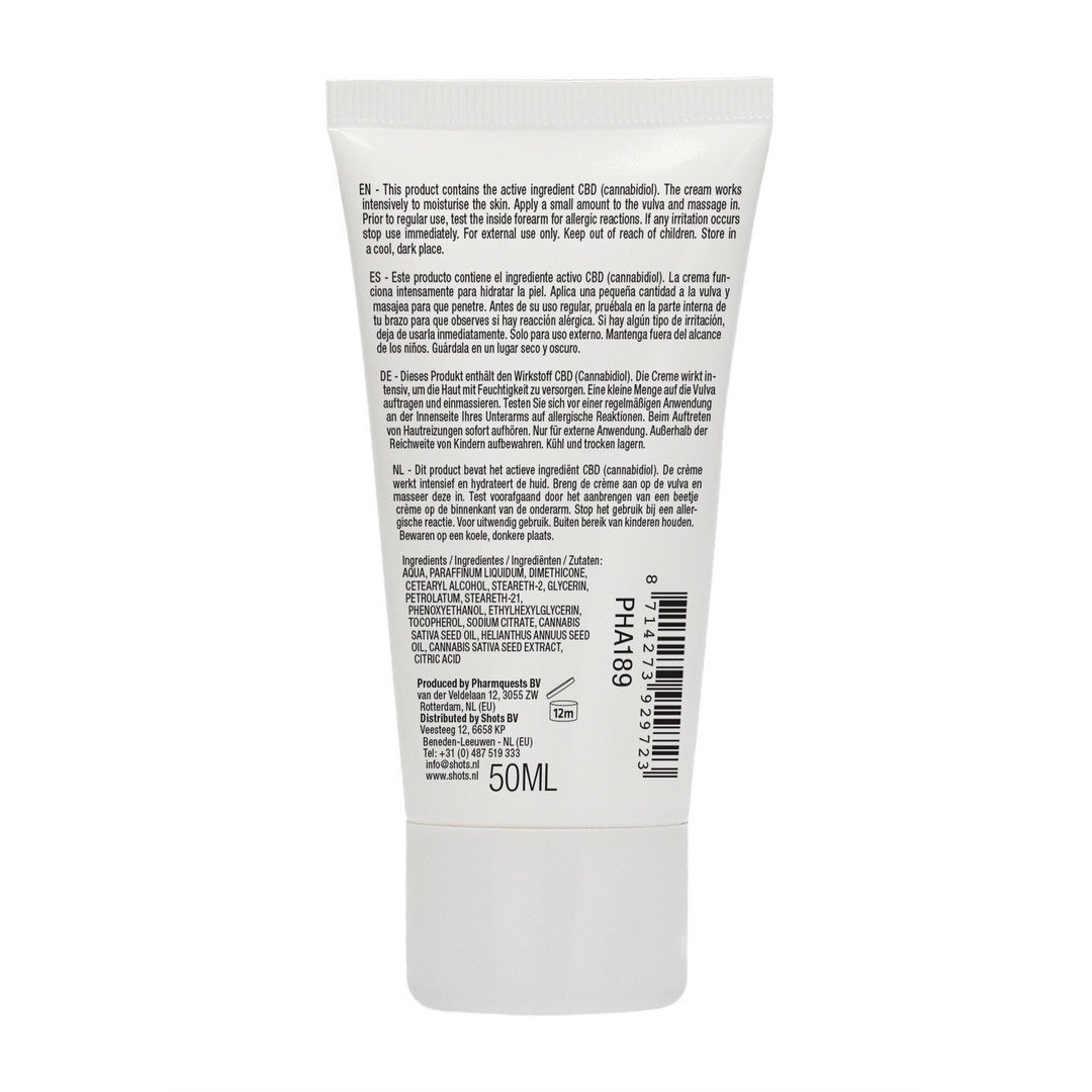 CREME PARA MULHER NATURAL CBD 2 FL OZ 50 ML PHARMQUESTS - Image 3