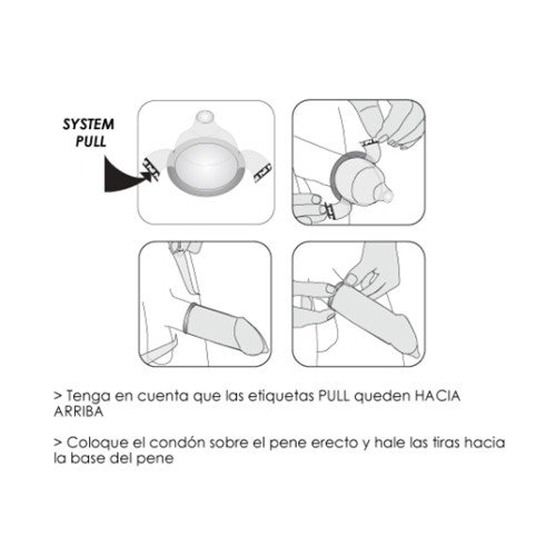 PRESERVATIVOS PULL SEM LÁTEX 144 UNIDADES SENSITEX - Image 2