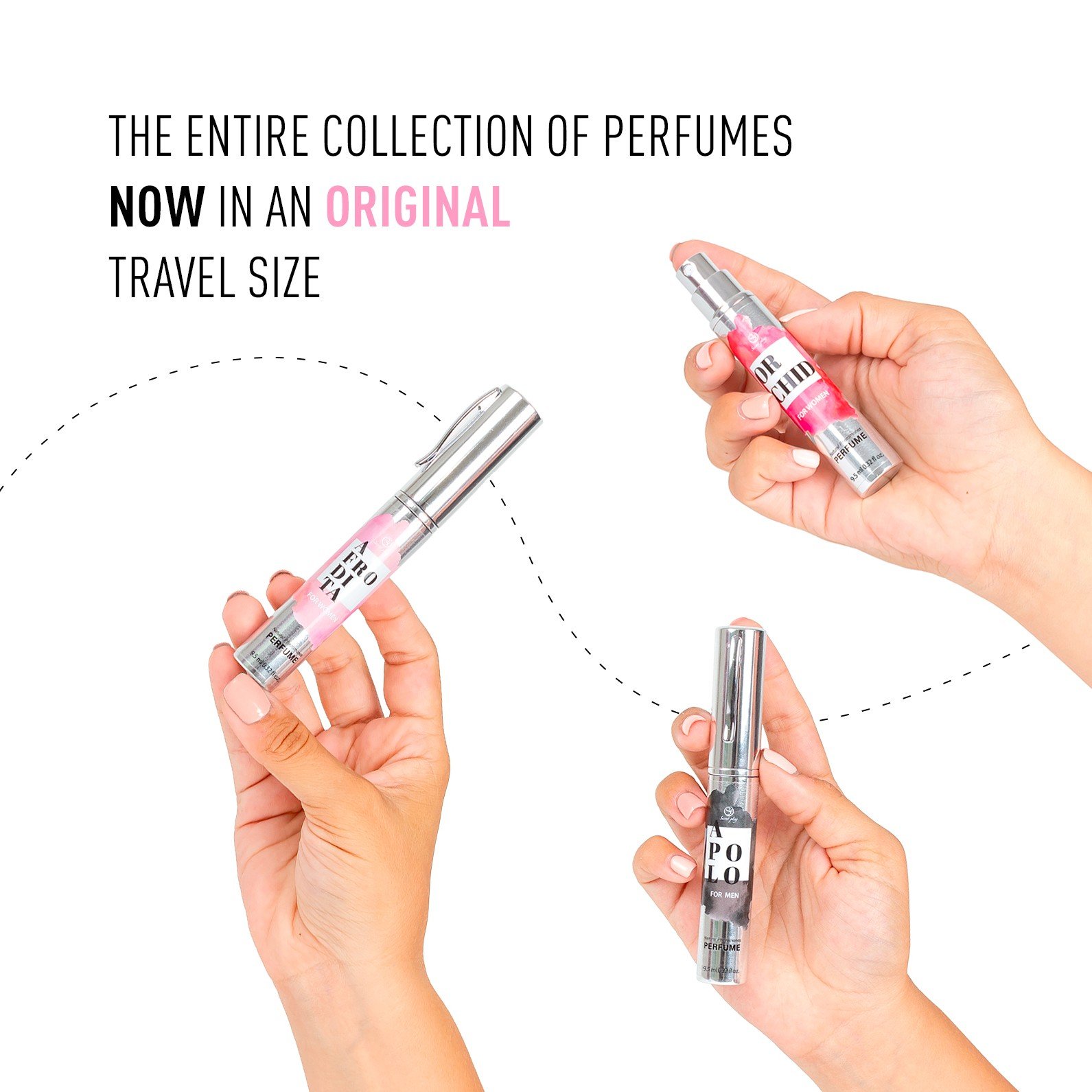 PERFUME EM SPRAY FORMATO VIAGEM AFRODITA 9,5ML - SECRET PLAY - Image 6