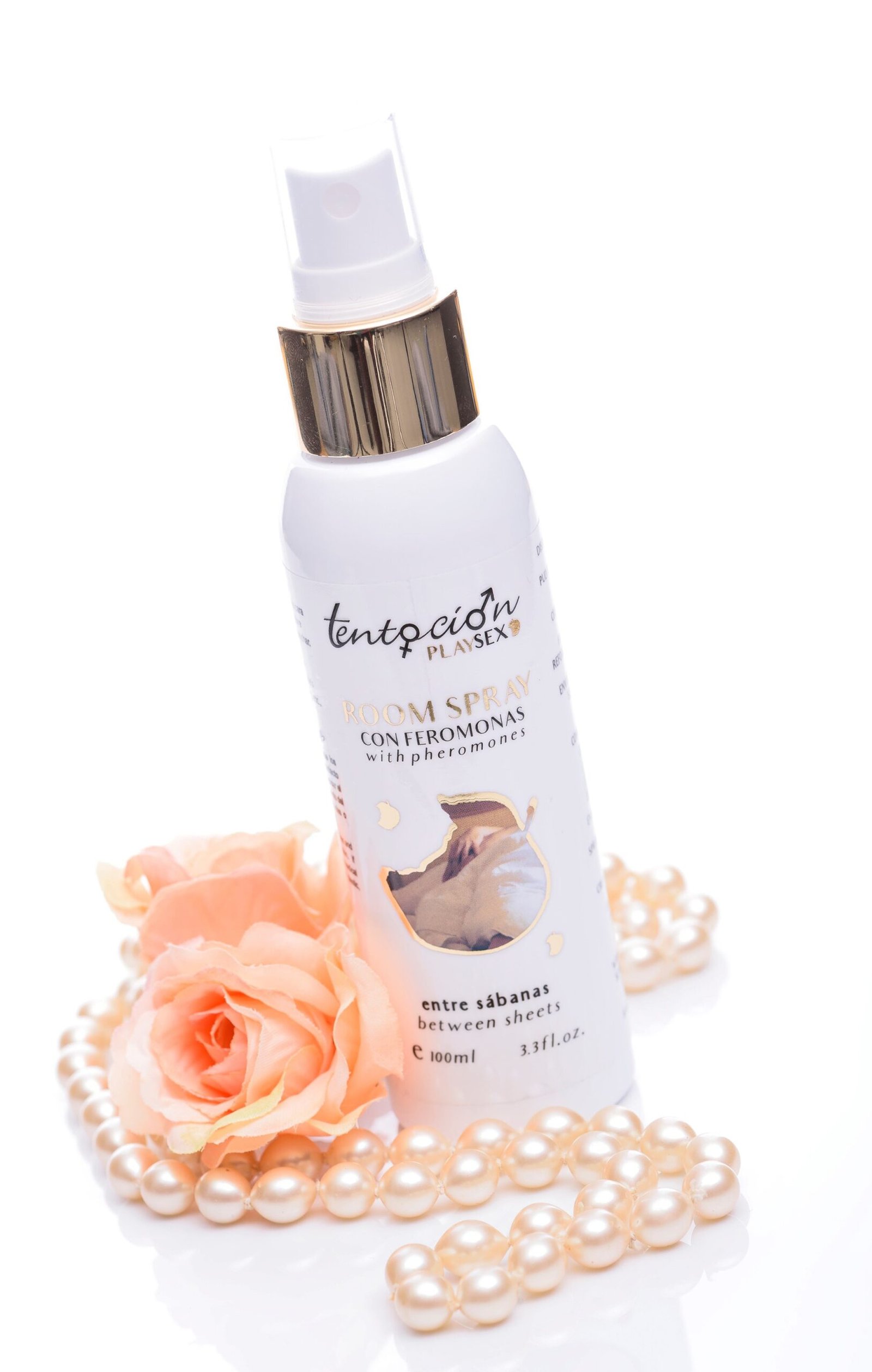 AMBIENTADOR COM FEROMONAS AROMA ENTRE LENÇÓIS 100ML TENTACIÓN PLAY SEX - Image 2