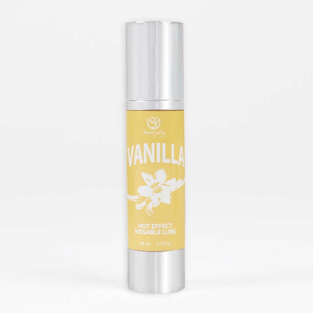 LUBRIFICANTE DE EFEITO CALOR COM SABOR A BAUNILHA 50 ML SECRET PLAY