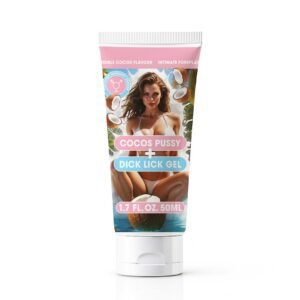 GEL PARA SEXO ORAL COM SABOR A COCO PUSSY AND DICK LICK 1.7 FL OZ / 50 ML PHARMQUESTS