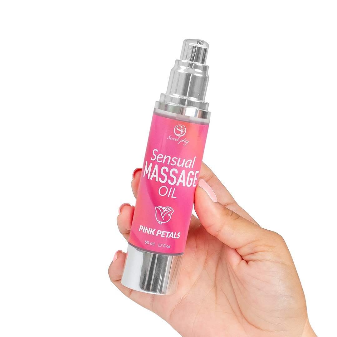 ÓLEO DE MASSAGEM AROMA PÉTALAS DE ROSA 50 ML SECRET PLAY - Image 2
