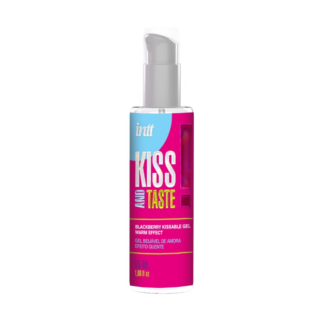 GEL BEIJÁVEL COM EFEITO CALOR KISS AND TASTE AROMA AMORA INTT 55ML - Image 2