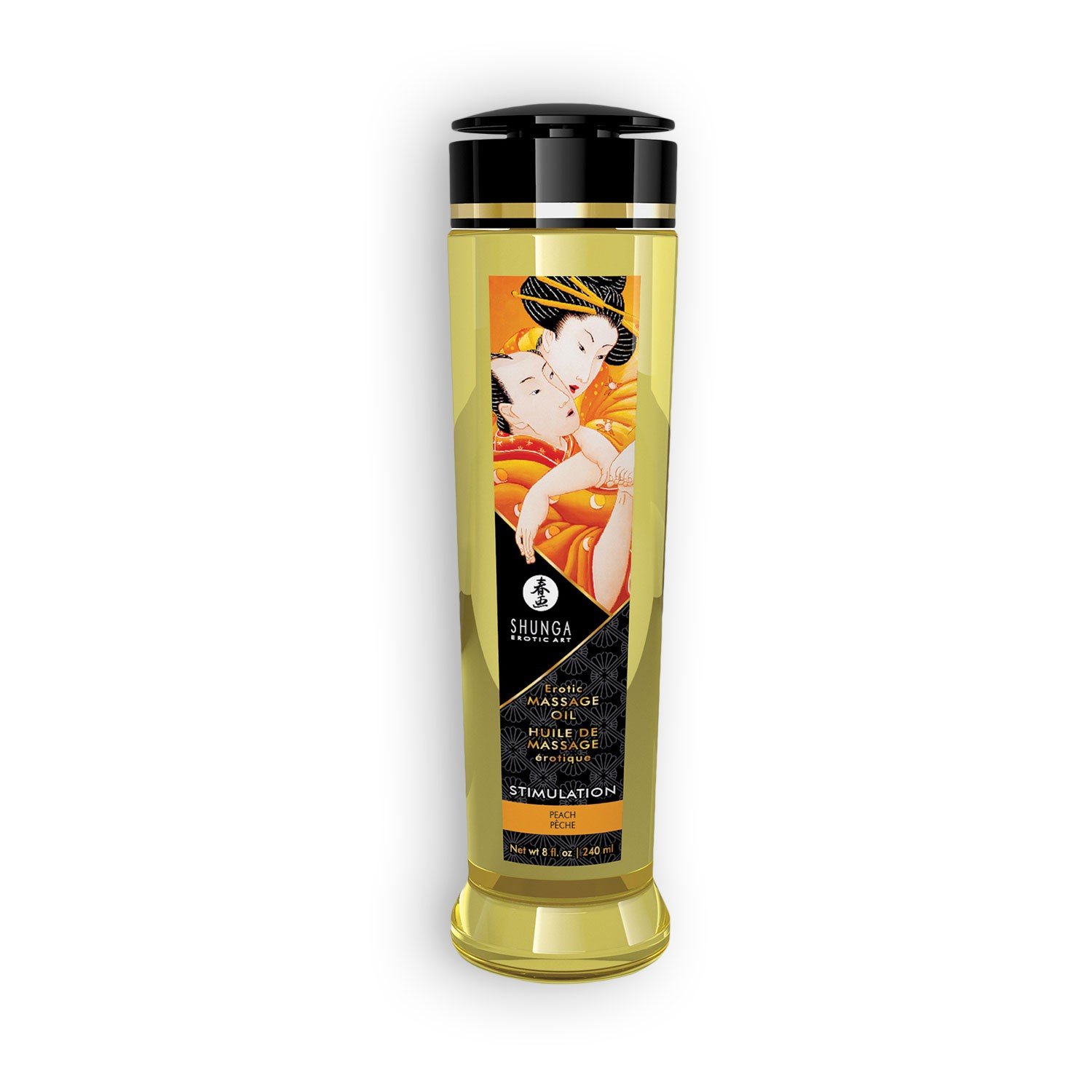 ÓLEO DE MASSAGEM SHUNGA STIMULATION PÊSSEGO 240ML - Image 2