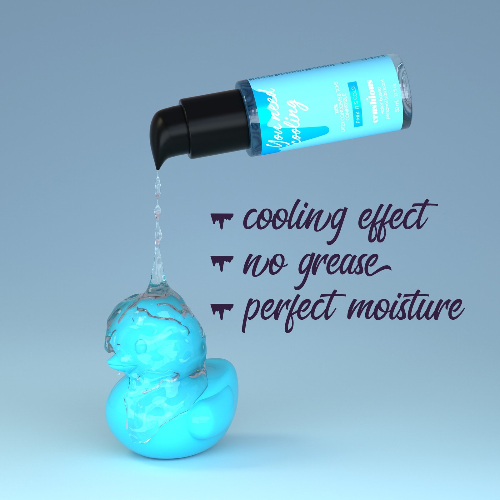 LUBRIFICANTE COM EFEITO FRIO 50 ML CRUSHIOUS - Image 5