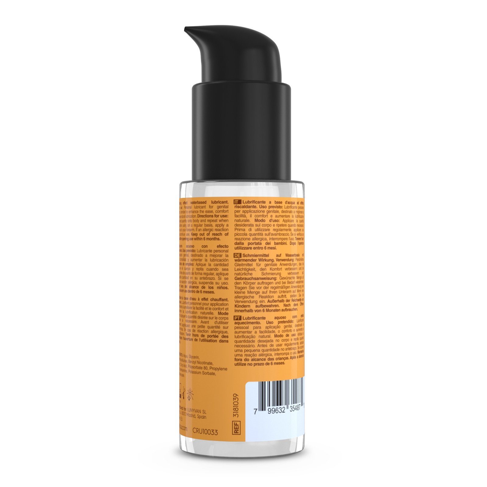 LUBRIFICANTE COM EFEITO CALOR 50 ML CRUSHIOUS - Image 2