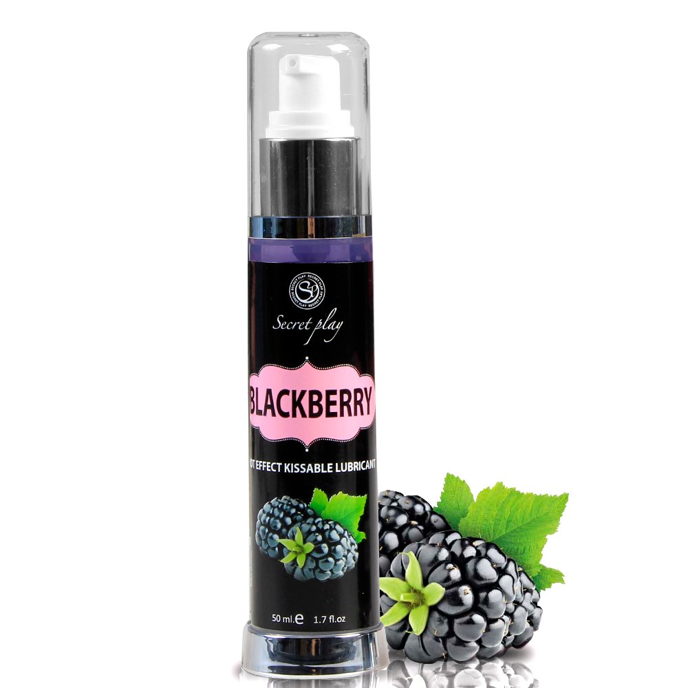LUBRIFICANTE DE EFEITO CALOR COM SABOR A AMORA 50 ML SECRET PLAY - Image 3