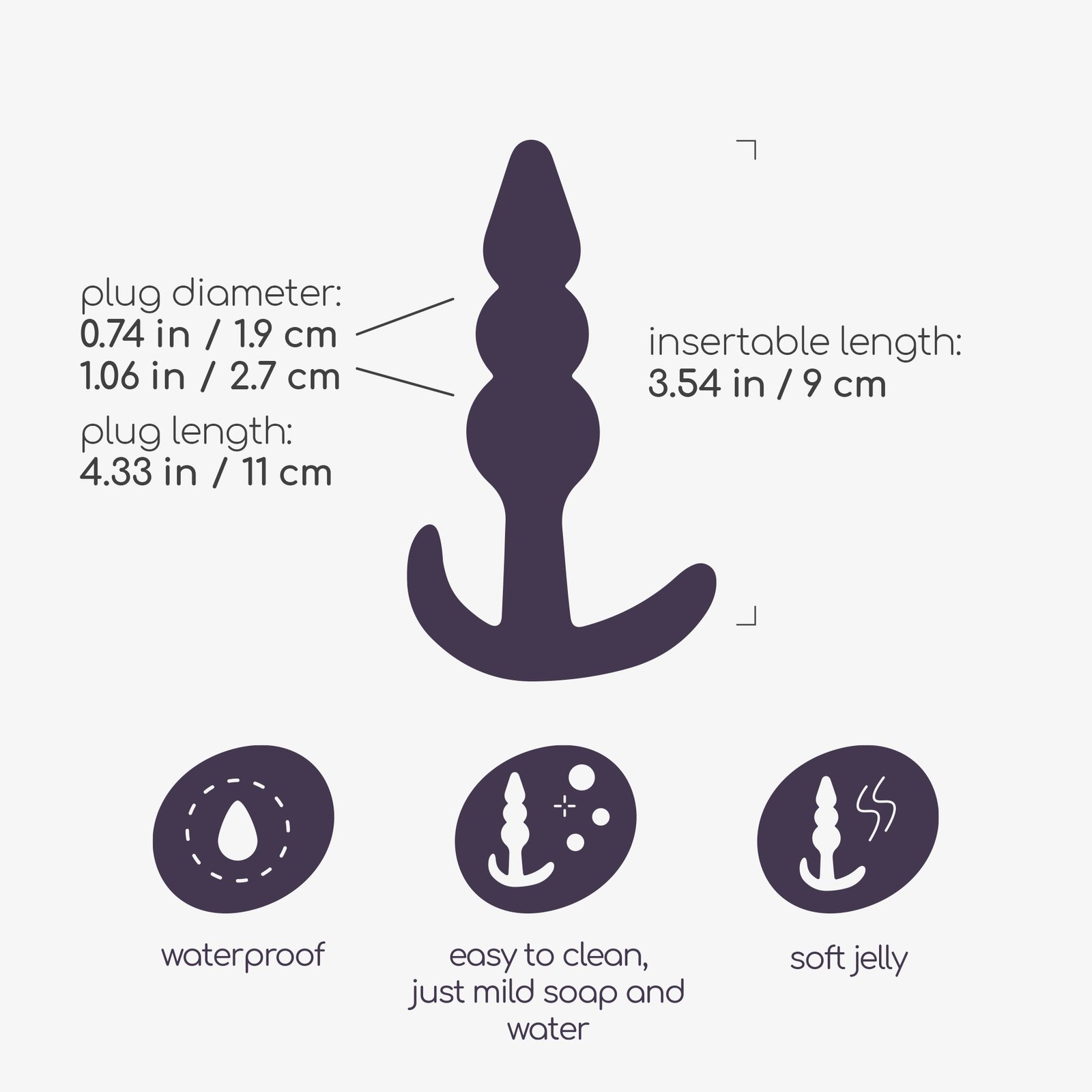 EXPLORER DUCHE ANAL 90ML COM LUBRIFICANTE ANAL 50ML E PLUG THE PLUNGER CRUSHIOUS - Image 10