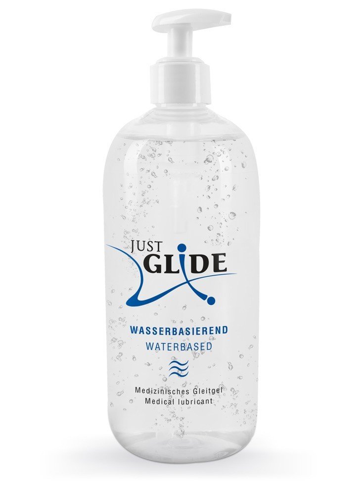 LUBRIFICANTE À BASE DE ÁGUA JUST GLIDE 500ML