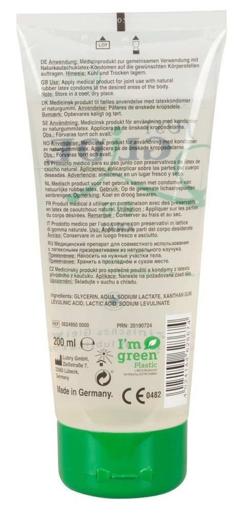 LUBRIFICANTE JUST GLIDE BIO ANAL 200ML - Image 2