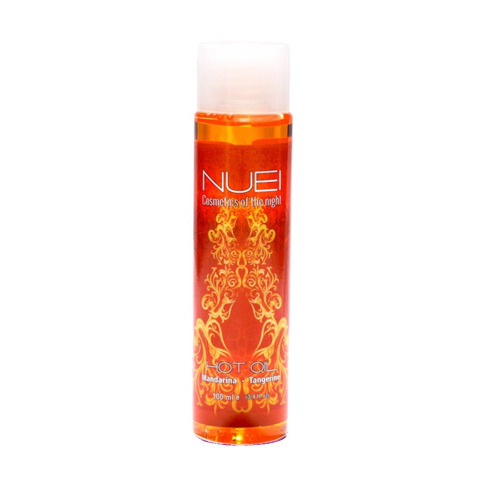 ÓLEO DE MASSAGEM COM EFEITO CALOR TANGERINA HOT OIL NUEI 100ML - Image 2