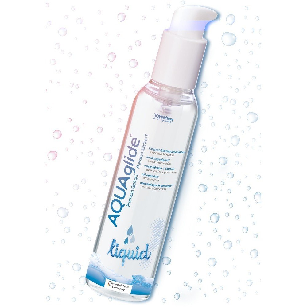 LUBRIFICANTE À BASE DE ÁGUA AQUAGLIDE LIQUID 250 ML JOYDIVISION